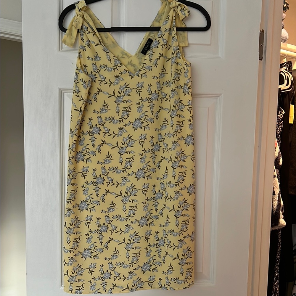 Floral Yellow Dress